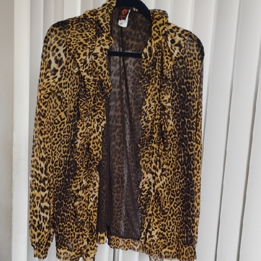 Jean Paul Gaultier Animal Print Blazer